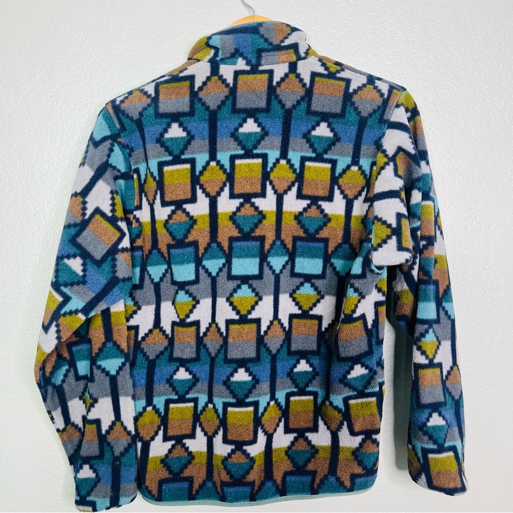 Patagonia Synchilla Patterned Half-Button Sweatsh… - image 3